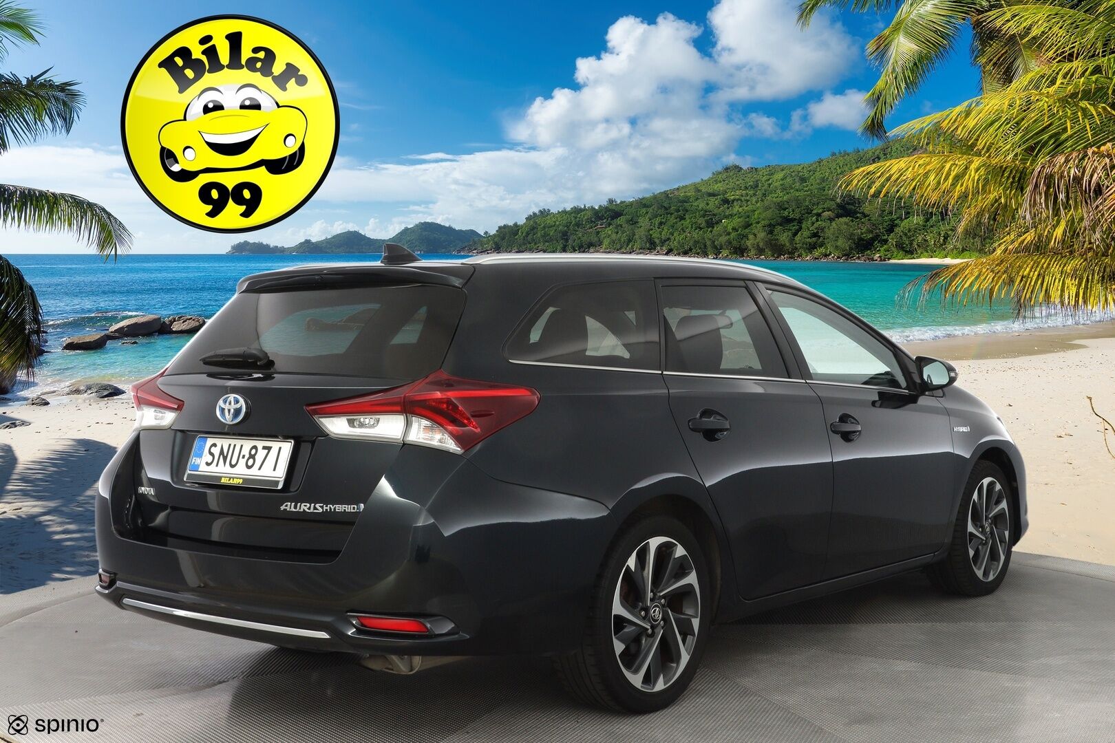 Toyota Auris 2016 Touring Sports 1,8 Hybrid Style * Lohko&Sisä / Vakkari / P.Kamera / Lasikatto / Keyless * - Suomi-auto / Juuri katsastettu / Facelift / Kahdet Toyotan vanteet