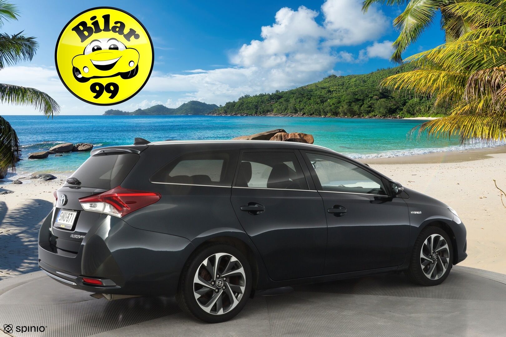 Toyota Auris 2016 Touring Sports 1,8 Hybrid Style * Lohko&Sisä / Vakkari / P.Kamera / Lasikatto / Keyless * - Suomi-auto / Juuri katsastettu / Facelift / Kahdet Toyotan vanteet