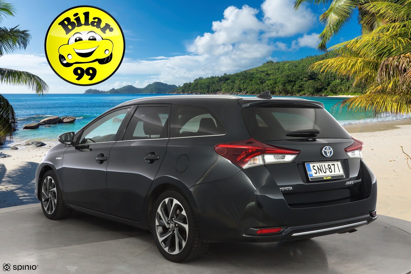 Toyota Auris 2016 Touring Sports 1,8 Hybrid Style * Lohko&Sisä / Vakkari / P.Kamera / Lasikatto / Keyless * - Suomi-auto / Juuri katsastettu / Facelift / Kahdet Toyotan vanteet