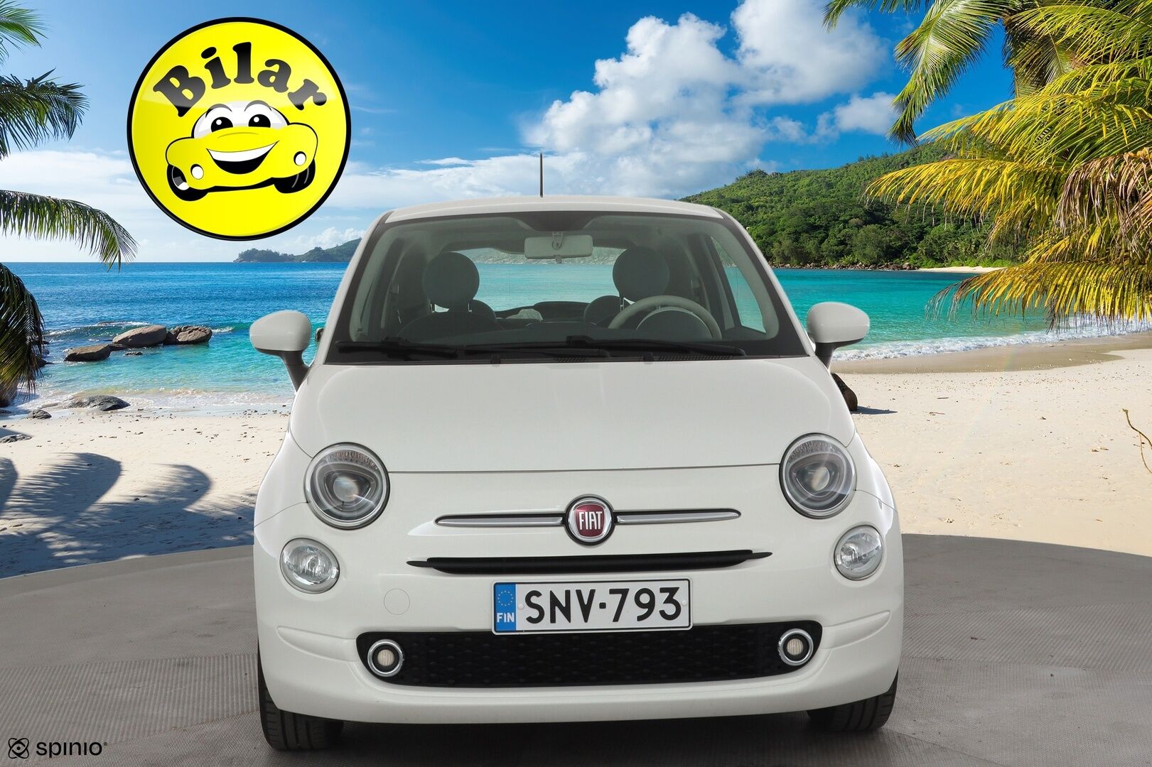 Fiat 500 2017 1,2 69hv Pop Start&Stop - | Siisti! | Ilmastointi | Penkinlämmittimet | Aux ja USB | Huoltokirja | 2x renkaat vanteineen | Sähkötoimiset etusivulasit | 