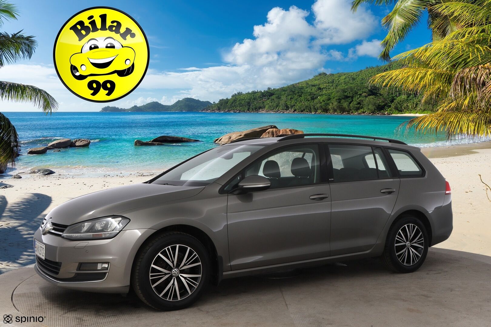 Volkswagen Golf 2016 Variant Allstar 1,2 TSI 81 kW (110 hv) DSG-automaatti - Webasto / Vetokoukku / KeylessGo / Bi-Xenon / Suomiauto / Peruutustutkat / 2x Fiksut renkaat / Juuri tullut!
