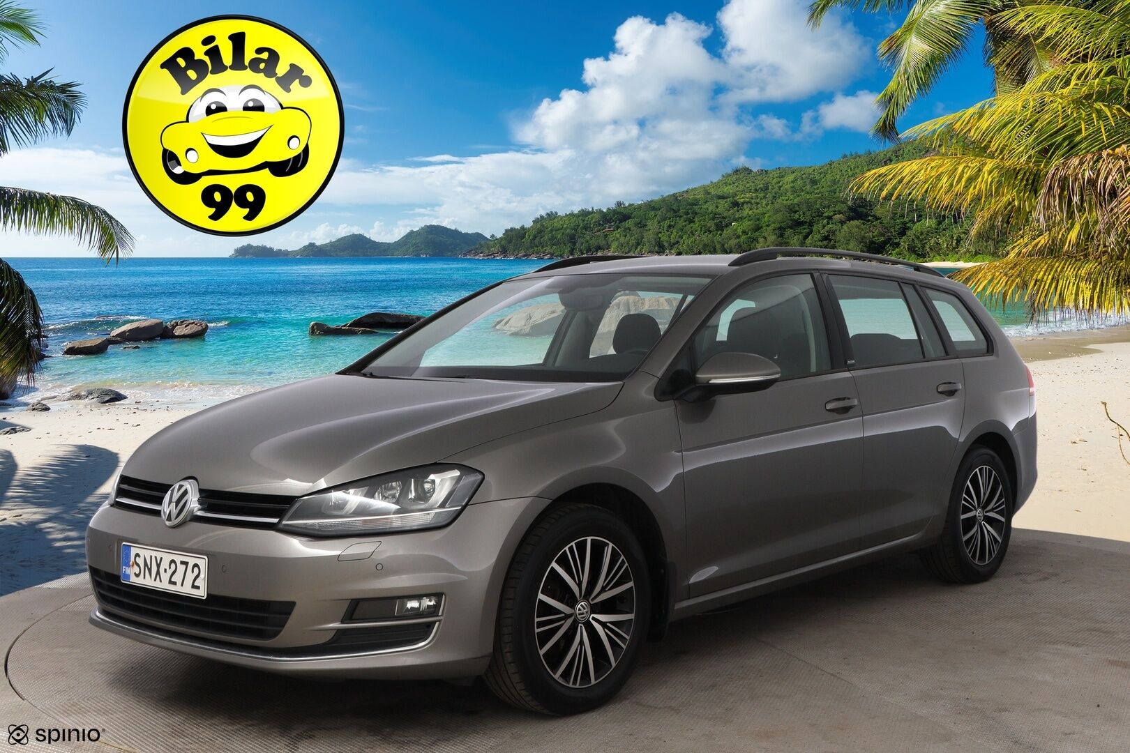 Volkswagen Golf 2016 Variant Allstar 1,2 TSI 81 kW (110 hv) DSG-automaatti - Webasto / Vetokoukku / KeylessGo / Bi-Xenon / Suomiauto / Peruutustutkat / 2x Fiksut renkaat / Juuri tullut!