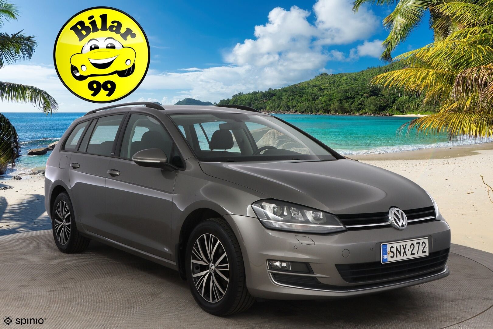 Volkswagen Golf 2016 Variant Allstar 1,2 TSI 81 kW (110 hv) DSG-automaatti - Webasto / Vetokoukku / KeylessGo / Bi-Xenon / Suomiauto / Peruutustutkat / 2x Fiksut renkaat / Juuri tullut!