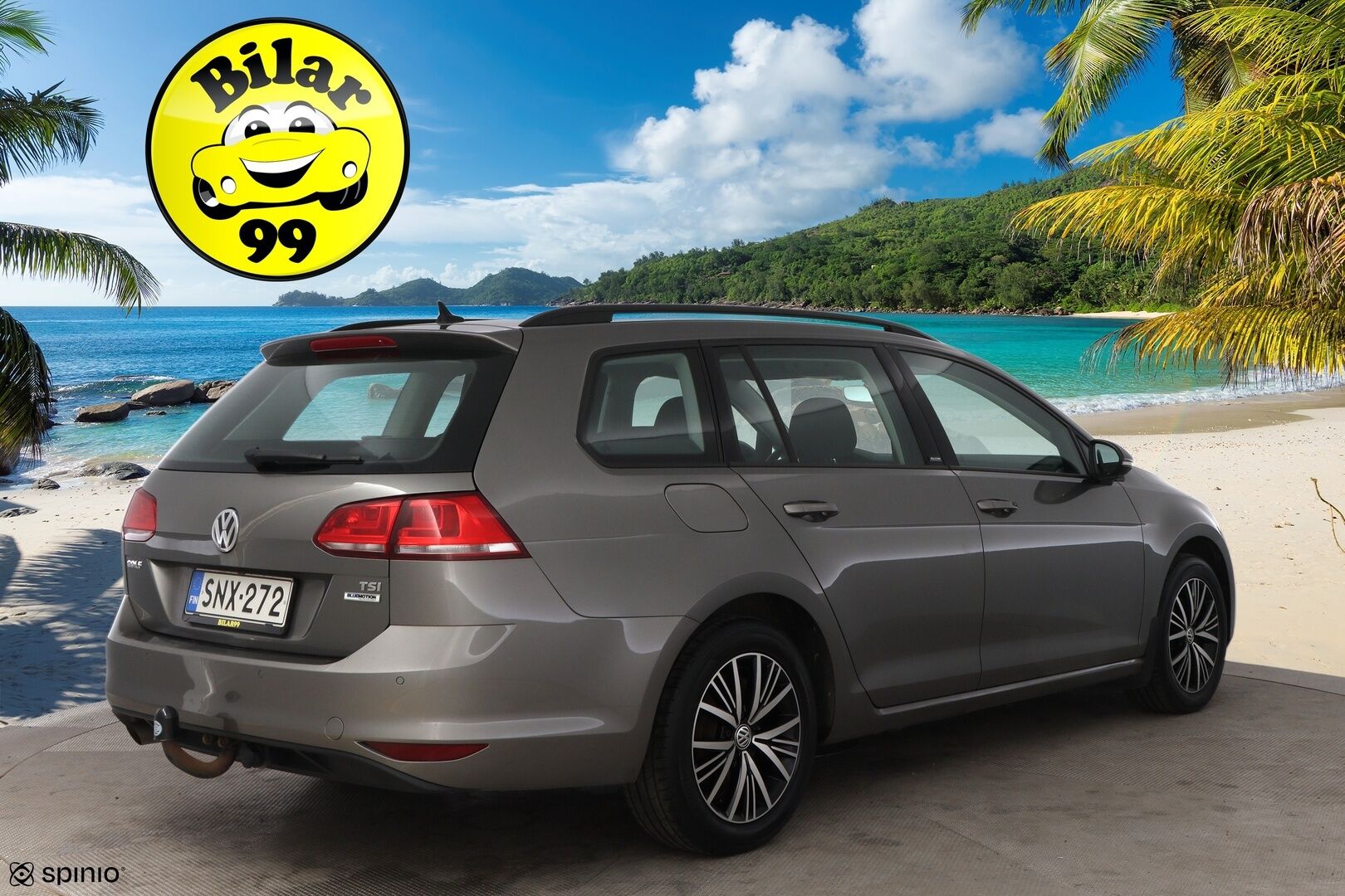 Volkswagen Golf 2016 Variant Allstar 1,2 TSI 81 kW (110 hv) DSG-automaatti - Webasto / Vetokoukku / KeylessGo / Bi-Xenon / Suomiauto / Peruutustutkat / 2x Fiksut renkaat / Juuri tullut!