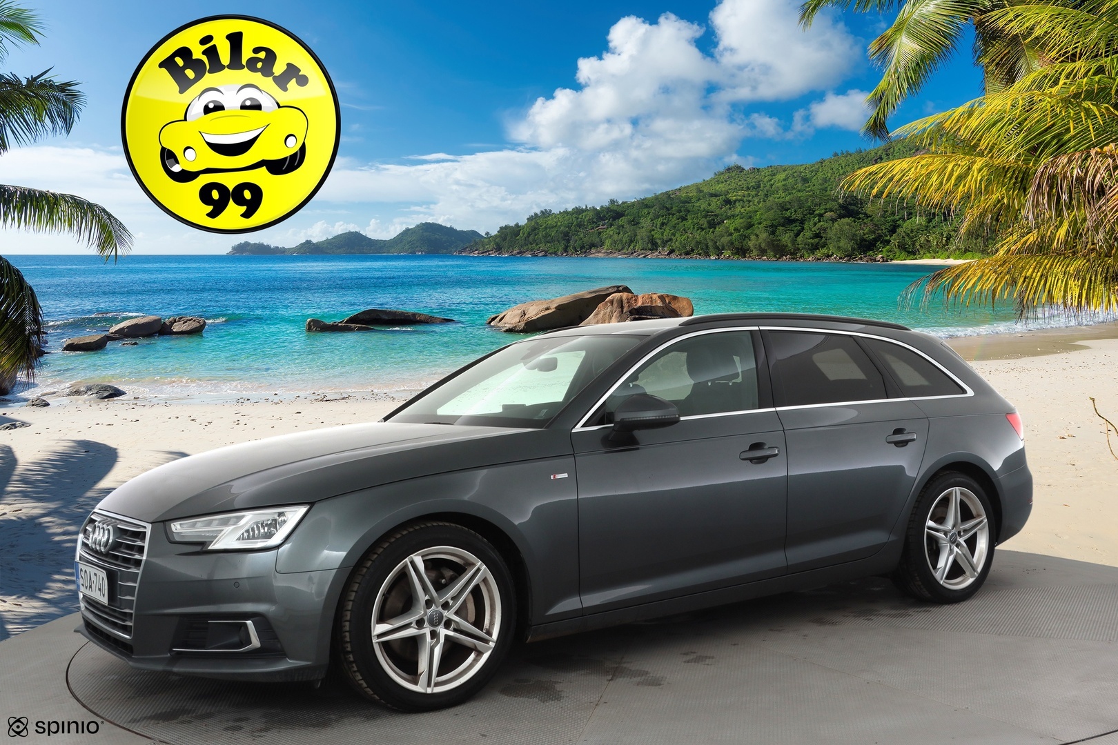 Audi A4 2017 Avant S-Line 2,0 TDI 140 kW quattro S tronic * ACC / Webasto / Digimittaristo / Sporttipenkit / LED / Navi * - Kahdet renkaat aluvanteilla - HULLUT AVAJAISHULINAT KORKOTARJOUS 3,29 %