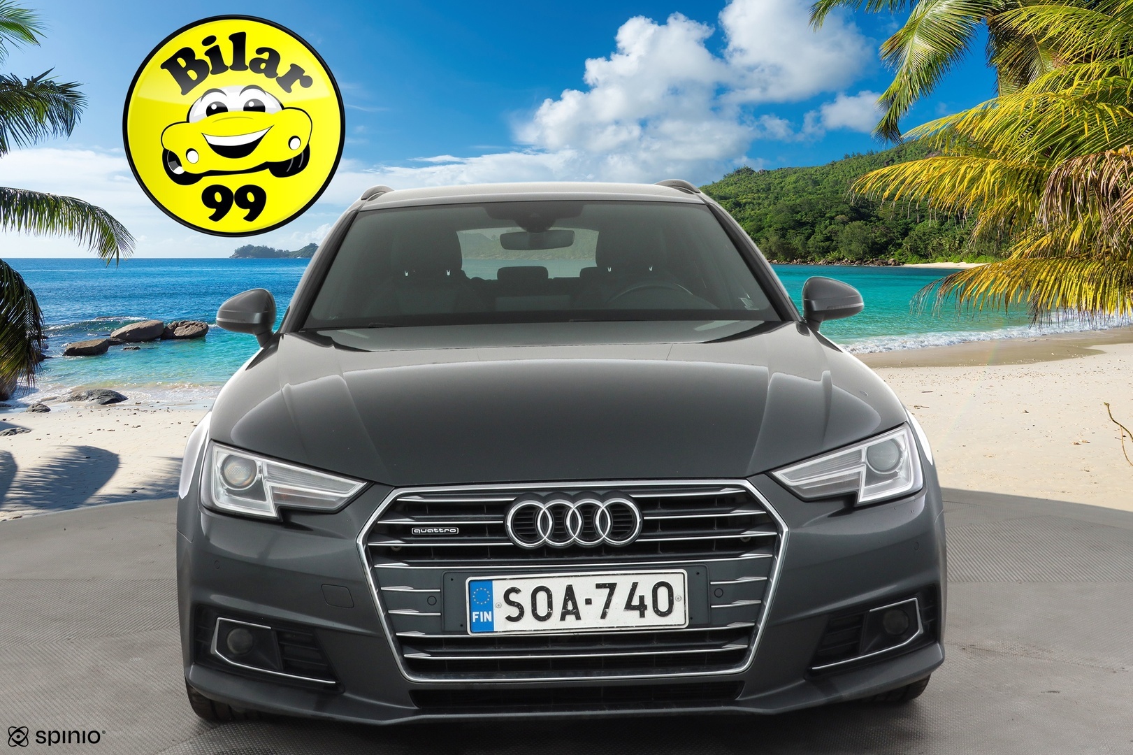 Audi A4 2017 Avant S-Line 2,0 TDI 140 kW quattro S tronic * ACC / Webasto / Digimittaristo / Sporttipenkit / LED / Navi * - Kahdet renkaat aluvanteilla - HULLUT AVAJAISHULINAT KORKOTARJOUS 3,29 %