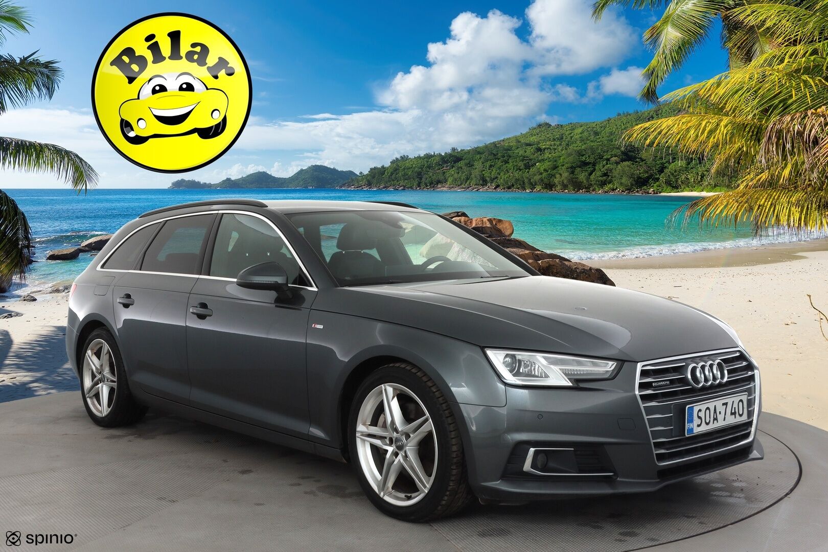 Audi A4 2017 Avant S-Line 2,0 TDI 140 kW quattro S tronic - ACC | Webasto | Digimittaristo | Sporttipenkit | LED | Navi | Kahdet renkaat aluvanteilla