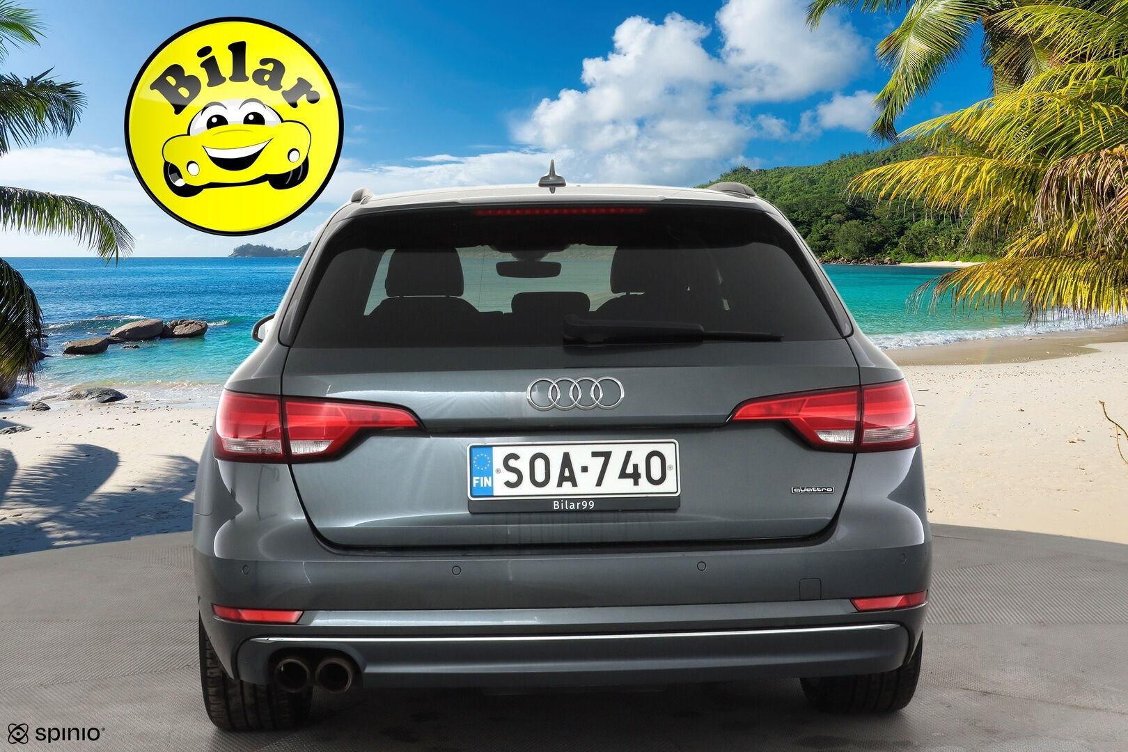 Audi A4 2017 Avant S-Line 2,0 TDI 140 kW quattro S tronic - ACC | Webasto | Digimittaristo | Sporttipenkit | LED | Navi | Kahdet renkaat aluvanteilla