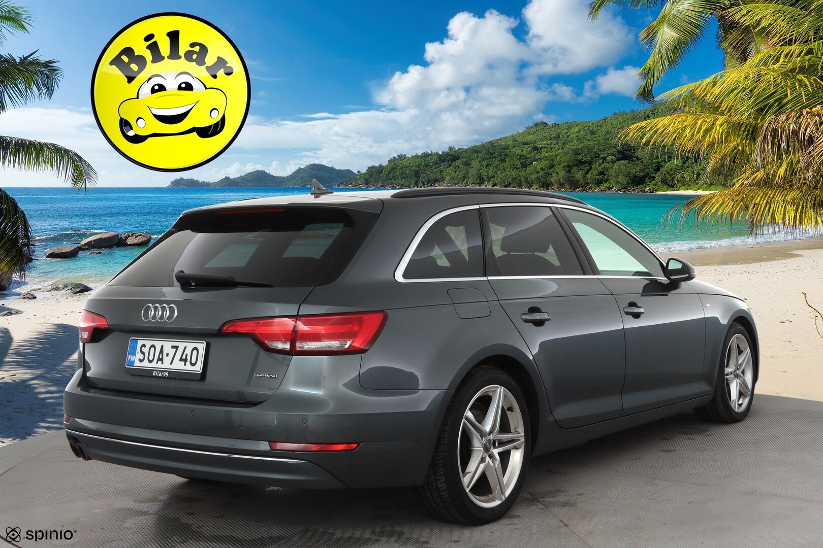 Audi A4 2017 Avant S-Line 2,0 TDI 140 kW quattro S tronic - ACC | Webasto | Digimittaristo | Sporttipenkit | LED | Navi | Kahdet renkaat aluvanteilla