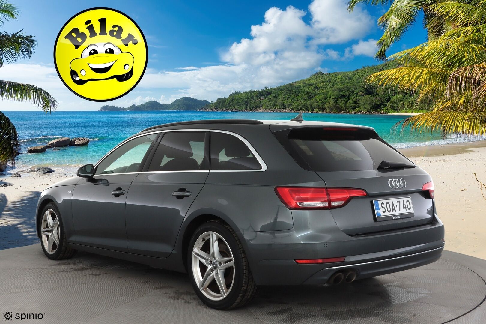 Audi A4 2017 Avant S-Line 2,0 TDI 140 kW quattro S tronic - ACC | Webasto | Digimittaristo | Sporttipenkit | LED | Navi | Kahdet renkaat aluvanteilla