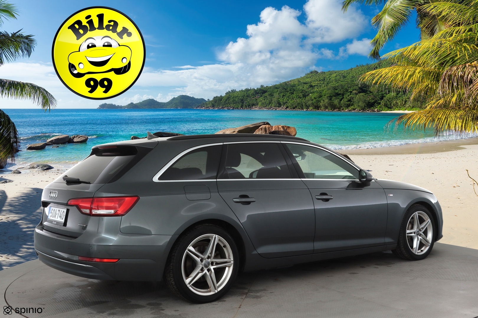 Audi A4 2017 Avant S-Line 2,0 TDI 140 kW quattro S tronic * ACC / Webasto / Digimittaristo / Sporttipenkit / LED / Navi * - Kahdet renkaat aluvanteilla - HULLUT AVAJAISHULINAT KORKOTARJOUS 3,29 %