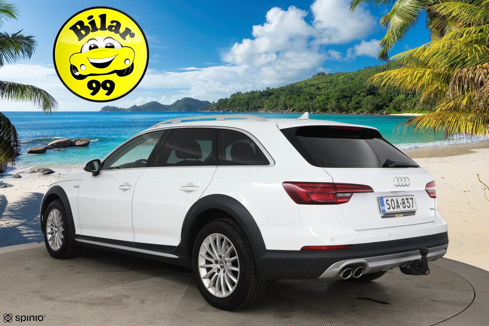 Audi A4 allroad quattro 2018 2.0 TDI Business Comfort Edition / Matrix-LED / Webasto / Vetokoukku / Muistipenkki - Merkkiliikkeen huoltohistoria / Jakohihna vaihdettu 219tkm!