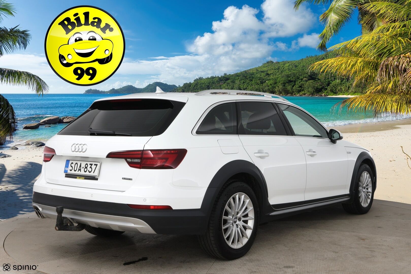 Audi A4 allroad quattro 2018 2.0 TDI Business Comfort Edition / Matrix-LED / Webasto / Vetokoukku / Muistipenkki - Merkkiliikkeen huoltohistoria / Jakohihna vaihdettu 219tkm!