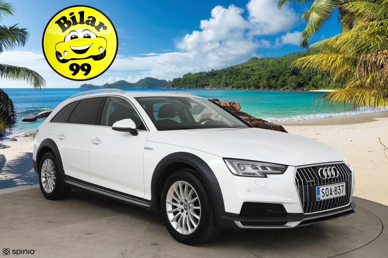 Audi A4 allroad quattro 2018 2.0 TDI Business Comfort Edition / Matrix-LED / Webasto / Vetokoukku / Muistipenkki - Merkkiliikkeen huoltohistoria / Jakohihna vaihdettu 219tkm!