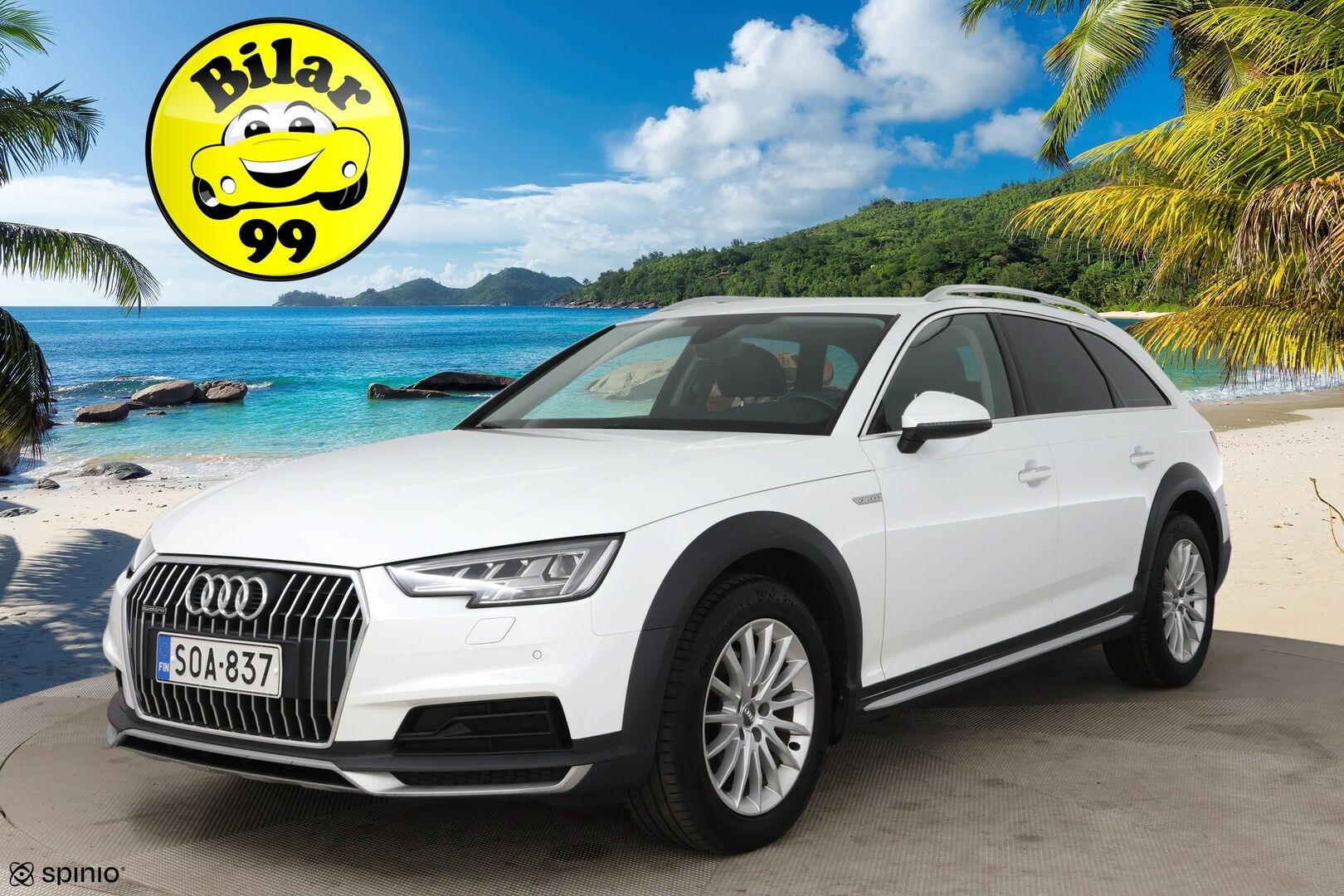 Audi A4 allroad quattro 2018 2.0 TDI Business Comfort Edition / Matrix-LED / Webasto / Vetokoukku / Muistipenkki - Merkkiliikkeen huoltohistoria / Jakohihna vaihdettu 219tkm!