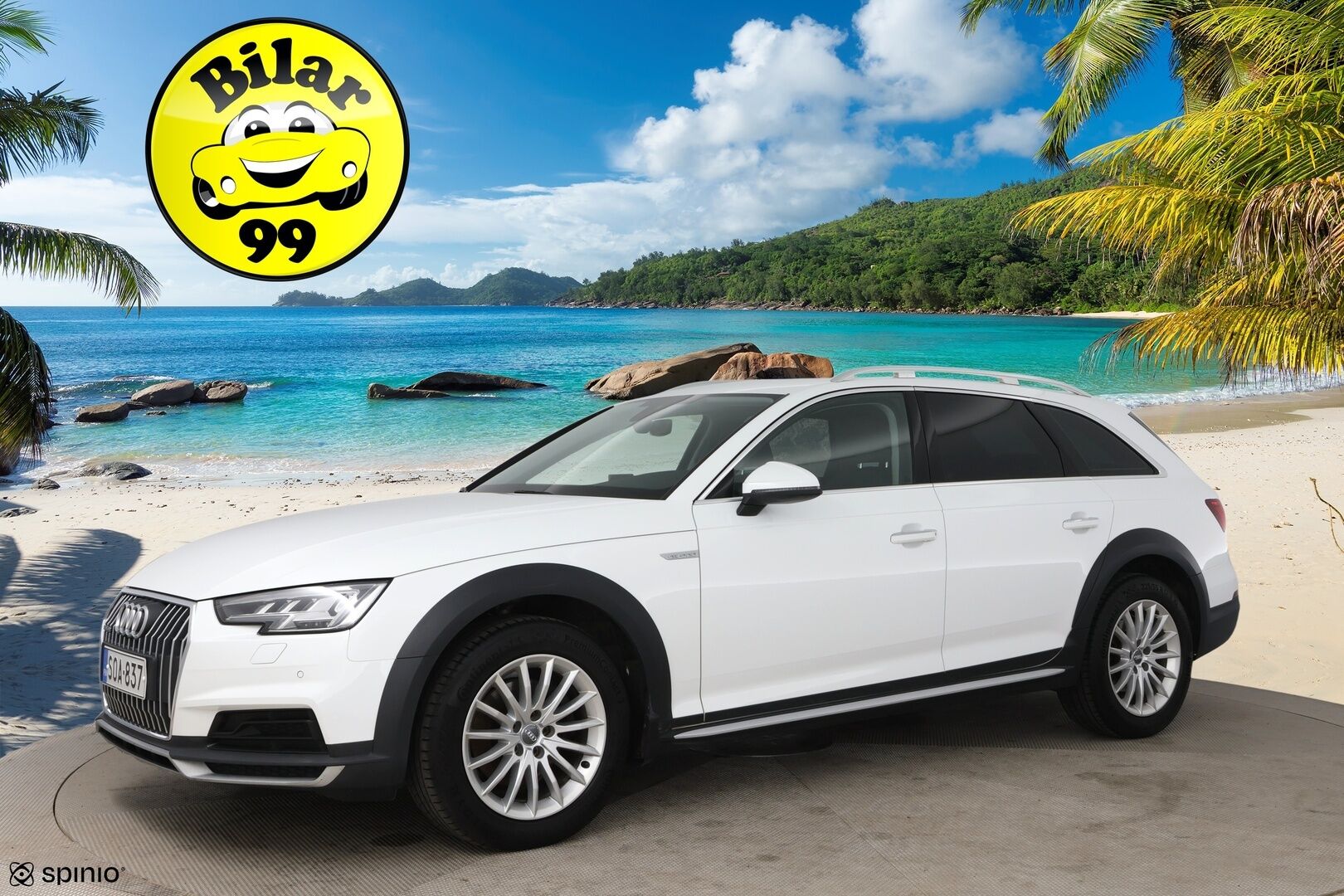 Audi A4 allroad quattro 2018 2.0 TDI Business Comfort Edition / Matrix-LED / Webasto / Vetokoukku / Muistipenkki - Merkkiliikkeen huoltohistoria / Jakohihna vaihdettu 219tkm!