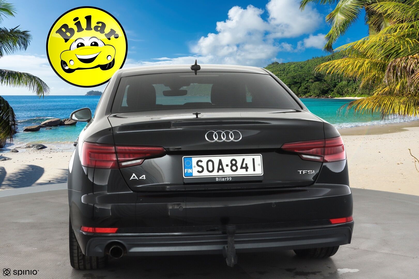 Audi A4 2018 Sedan Business Sport Comfort S line Edition 1,4 TFSI 110 kW S tronic - | Webasto | Taittuva koukku | Sporttipenkit | P.tutkat | Apple & Android | LED | Audi Sound System | Pre Sense | 2x renkaat aluin |