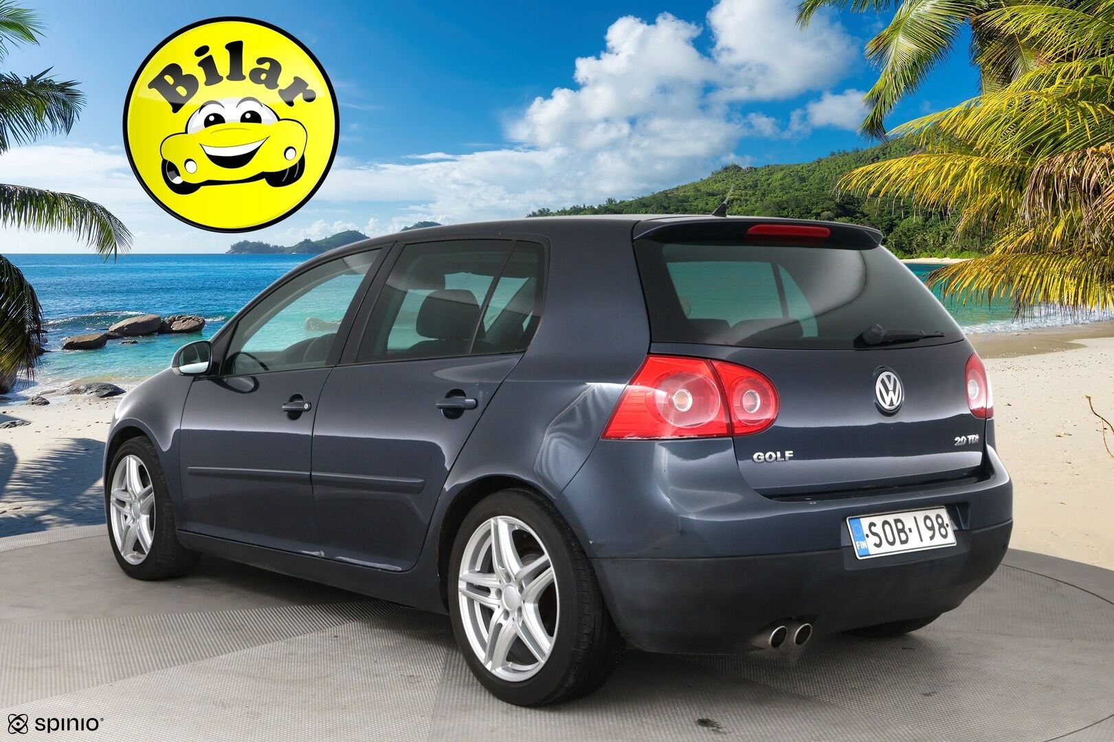 Volkswagen Golf 2007 GT Sport 2,0 TDI 125 kW PowerDiesel 4-ov - Tämä auto myydään huutokaupat.com -sivuston kautta | Aito GT Sport | Nahat | Xenon | Aluvanteet | Climatronic