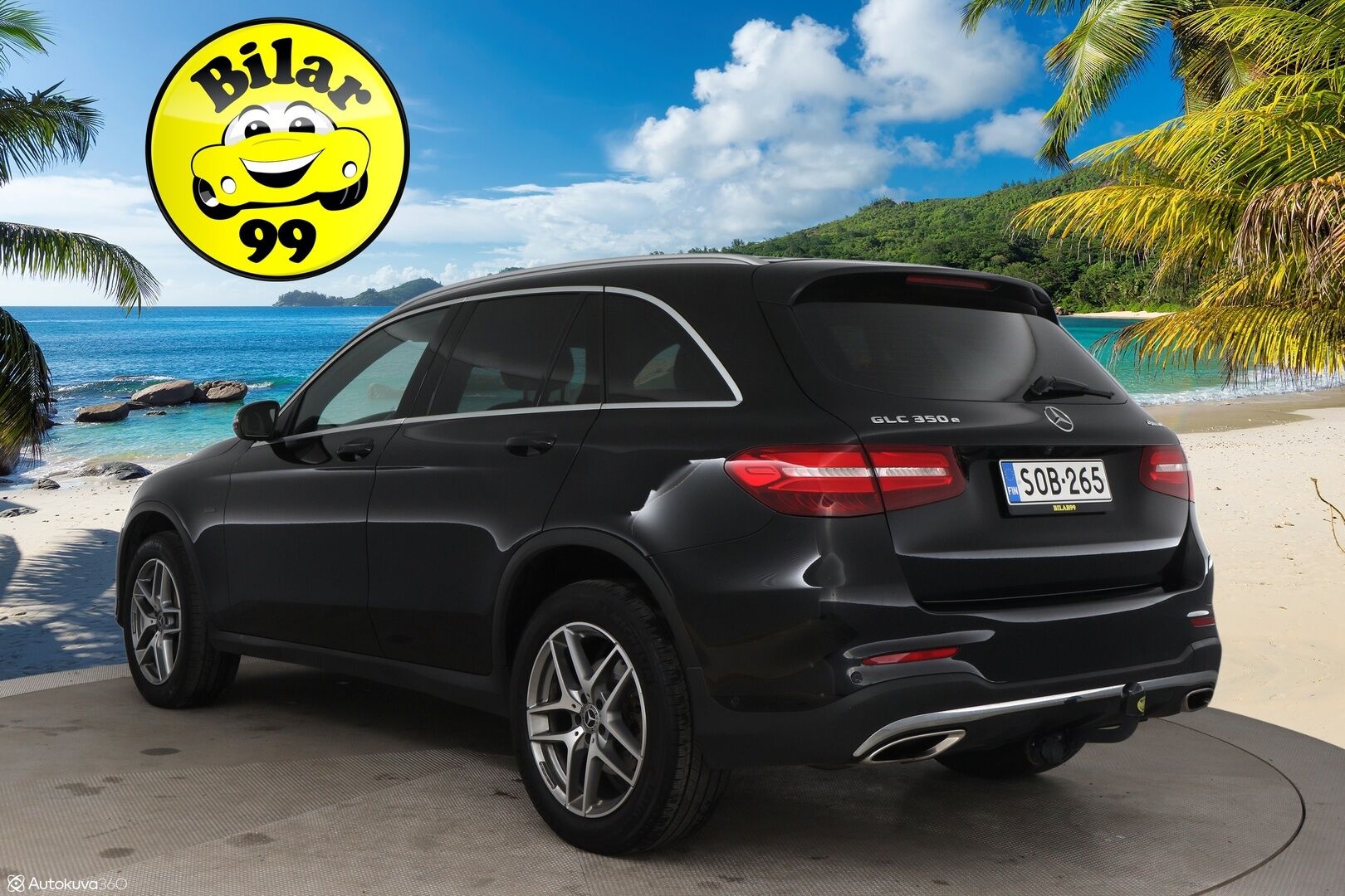 Mercedes-Benz GLC 2018 350 e 4Matic A Premium Business AMG / ILS LED / Nahka/Alcantara / P-kamera / Koukku / Apple&Android - AMG sisä- ja ulkopaketilla / 2-omisteinen Suomi-auto / 