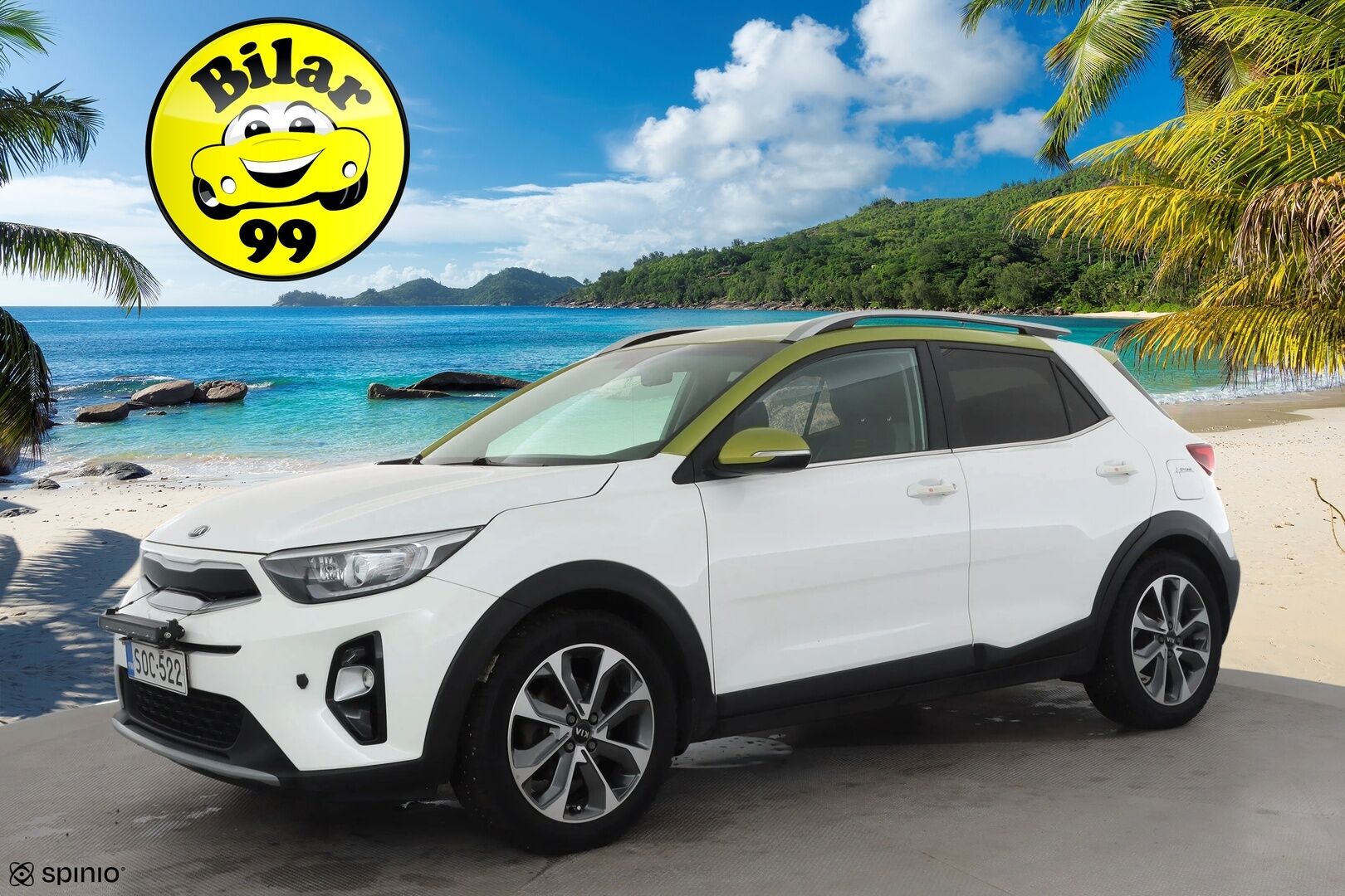 Kia Stonic 2018 1,0 T-GDI ISG 120hv EX Design EcoDynamics * Sisätilanlämmitin / Koukku / P.Kamera / LED-lisävalo / Apple&Android * - Suomi-auto / Kahdet renkaat aluvanteilla / LIMITED EDITION 