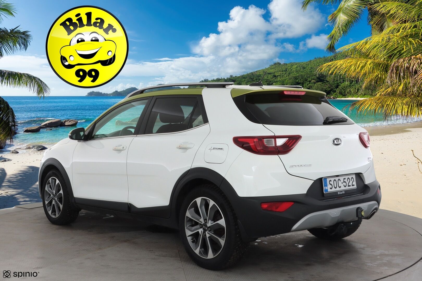 Kia Stonic 2018 1,0 T-GDI ISG 120hv EX Design EcoDynamics * Sisätilanlämmitin / Koukku / P.Kamera / LED-lisävalo / Apple&Android * - Suomi-auto / Kahdet renkaat aluvanteilla / LIMITED EDITION 