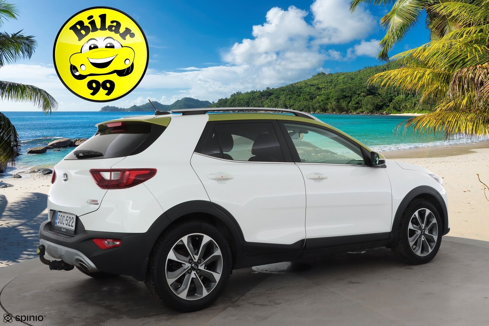 Kia Stonic 2018 1,0 T-GDI ISG 120hv EX Design EcoDynamics * Sisätilanlämmitin / Koukku / P.Kamera / LED-lisävalo / Apple&Android * - Suomi-auto / Kahdet renkaat aluvanteilla / LIMITED EDITION 