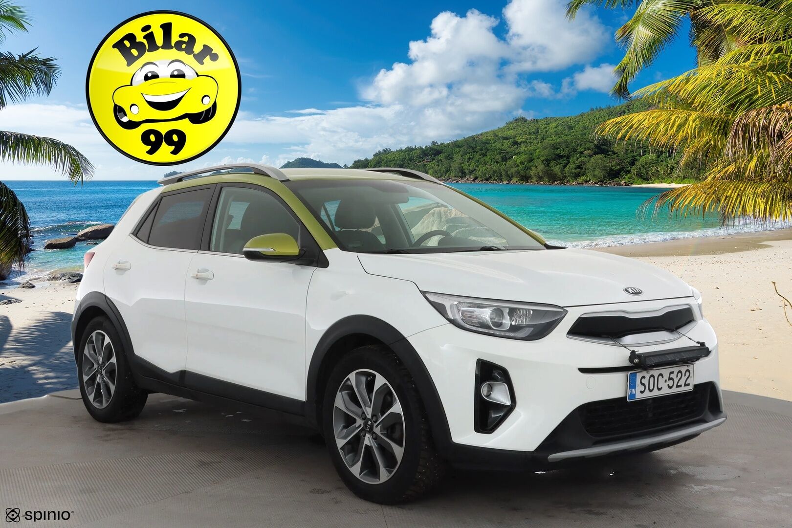 Kia Stonic 2018 1,0 T-GDI ISG 120hv EX Design EcoDynamics * Sisätilanlämmitin / Koukku / P.Kamera / LED-lisävalo / Apple&Android * - Suomi-auto / Kahdet renkaat aluvanteilla / LIMITED EDITION 