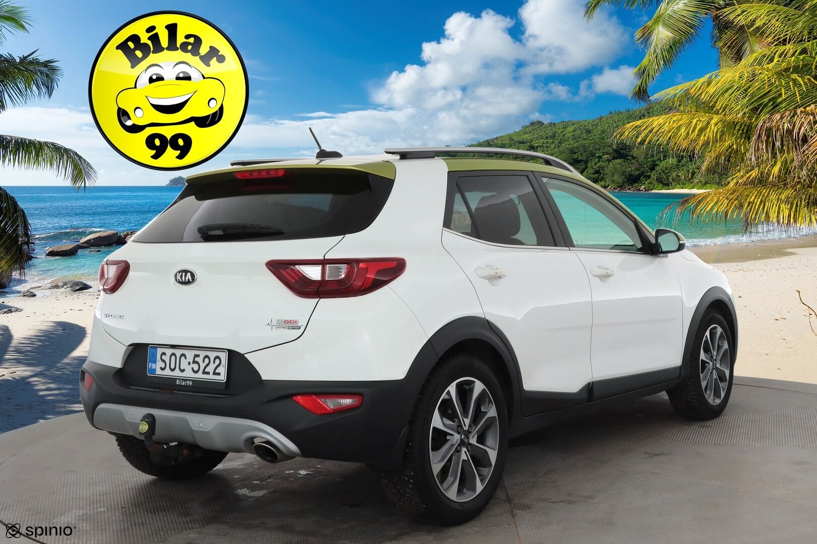 Kia Stonic 2018 1,0 T-GDI ISG 120hv EX Design EcoDynamics * Sisätilanlämmitin / Koukku / P.Kamera / LED-lisävalo / Apple&Android * - Suomi-auto / Kahdet renkaat aluvanteilla / LIMITED EDITION 