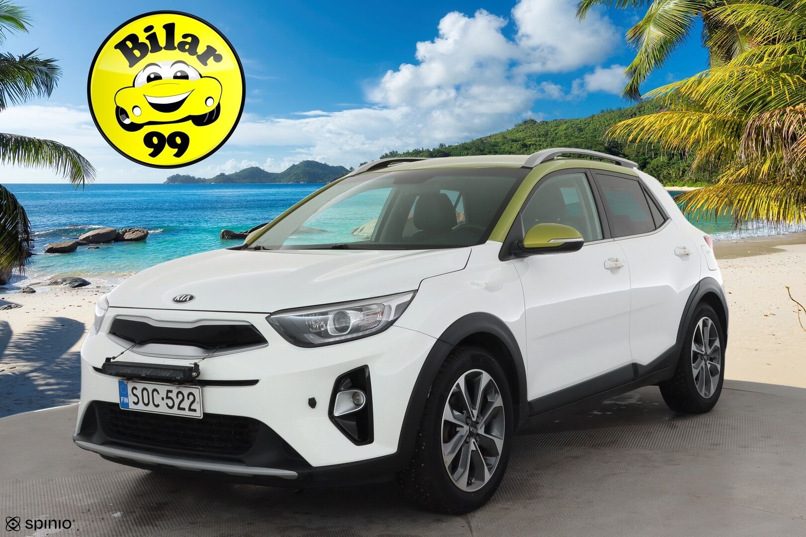 Kia Stonic 2018 1,0 T-GDI ISG 120hv EX Design EcoDynamics * Sisätilanlämmitin / Koukku / P.Kamera / LED-lisävalo / Apple&Android * - Suomi-auto / Kahdet renkaat aluvanteilla / LIMITED EDITION 