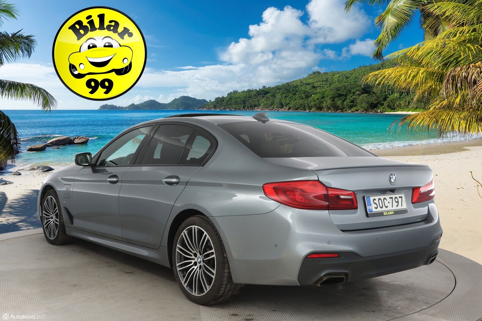 BMW 530 2018 G30 Sedan 530e A iPerformance M-sport - Ilmastoidut Comfort penkit / Kattoluukku / Hifit / P-kamera / Carplay