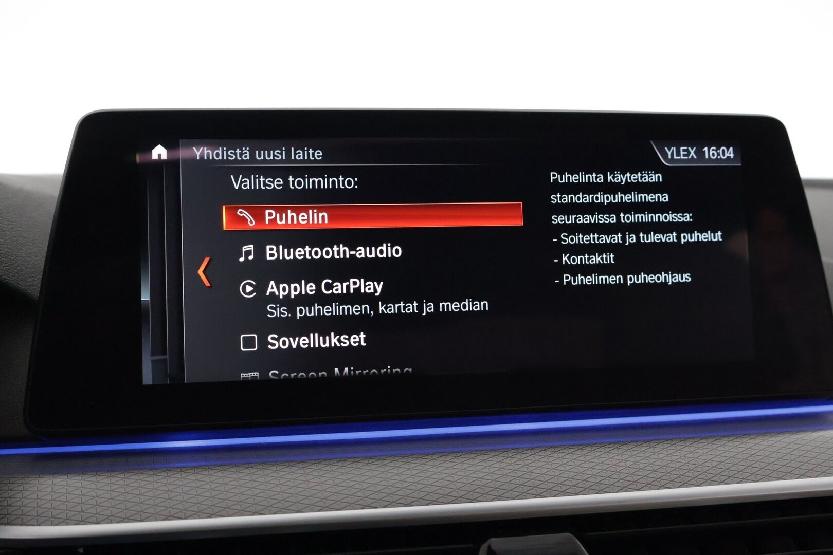 BMW 530 2018 G30 Sedan 530e A iPerformance M-sport - Ilmastoidut Comfort penkit / Kattoluukku / Hifit / P-kamera / Carplay