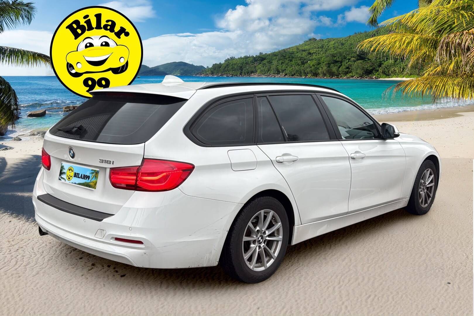 BMW 318 2018 F31 Touring 318i A Business Exclusive - Suomiauto | Vakkari | LED | Sporttinahat | Lohko&Sisäpistoke | Ratinlämmitys | Sähköluukku | 2x Renkaat Aluvantein!