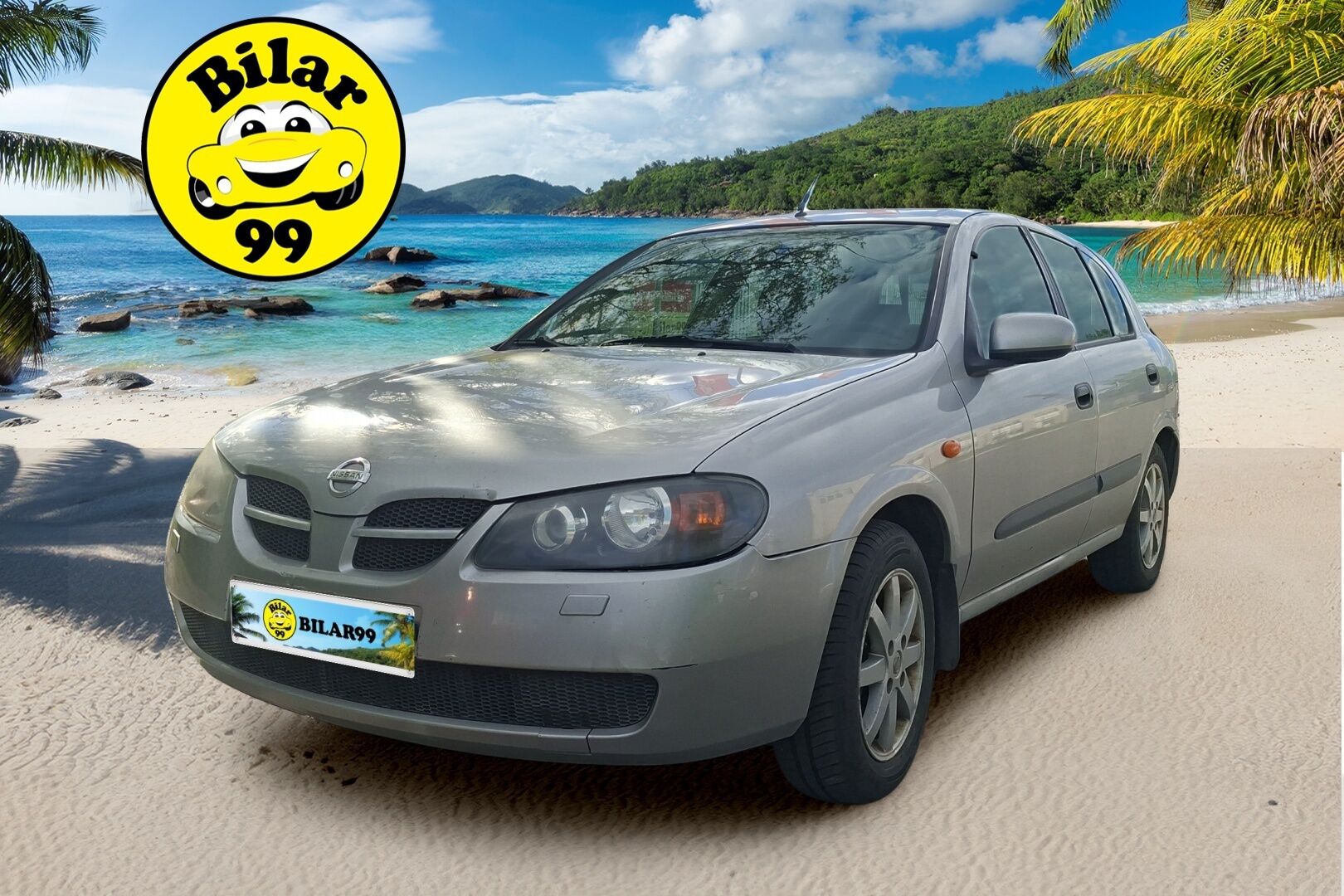 Nissan Almera 2004 1,8 Business SportDeck *YritysOulet - Myydään vain Yrityksille* - Hyvin huollettu | Suomi-auto | ilmastointi | Kaukosäätöinen keskuslukitus | 2 x Avain | 2 x  Renkaat
