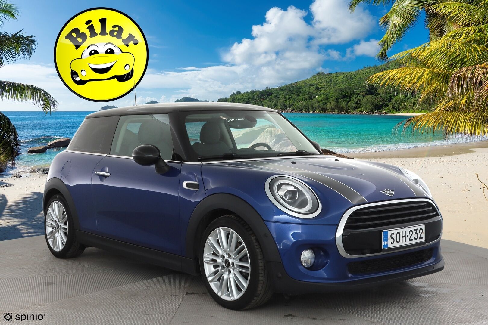 MINI Hatchback 2019 Cooper A Experience - | LED | Sporttipenkit | Puolinahat | Ambient | Comfort access | Vakkari | 2x renkaat aluin | Tutkat | 