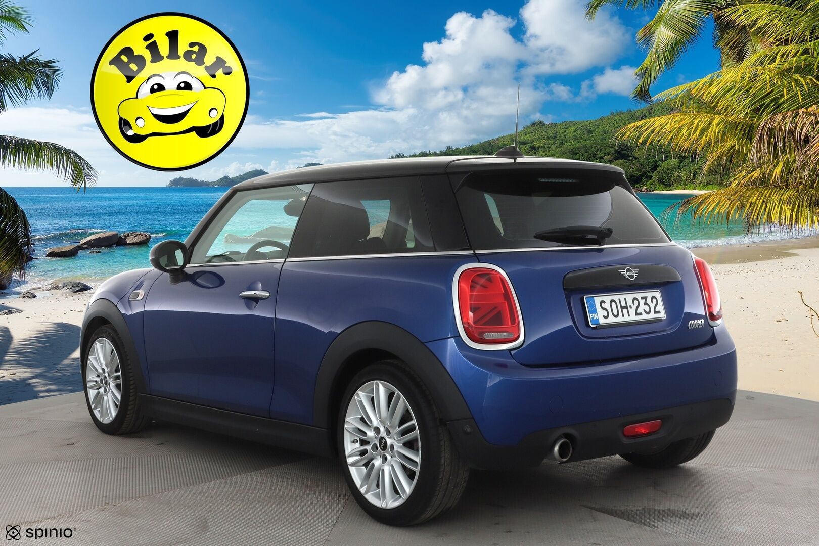 MINI Hatchback 2019 Cooper A Experience - | LED | Sporttipenkit | Puolinahat | Ambient | Comfort access | Vakkari | 2x renkaat aluin | Tutkat | 