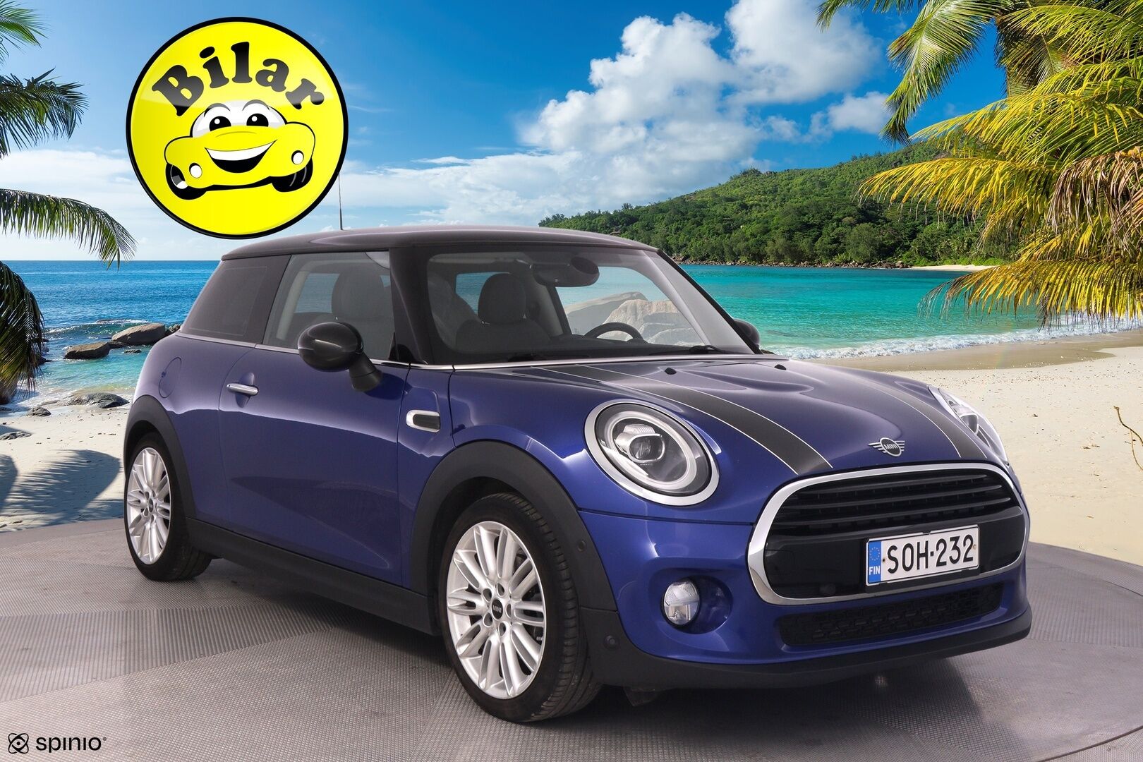 MINI Hatchback 2019 Cooper A Experience - | LED | Sporttipenkit | Puolinahat | Ambient | Comfort access | Vakkari | 2x renkaat aluin | Tutkat | 