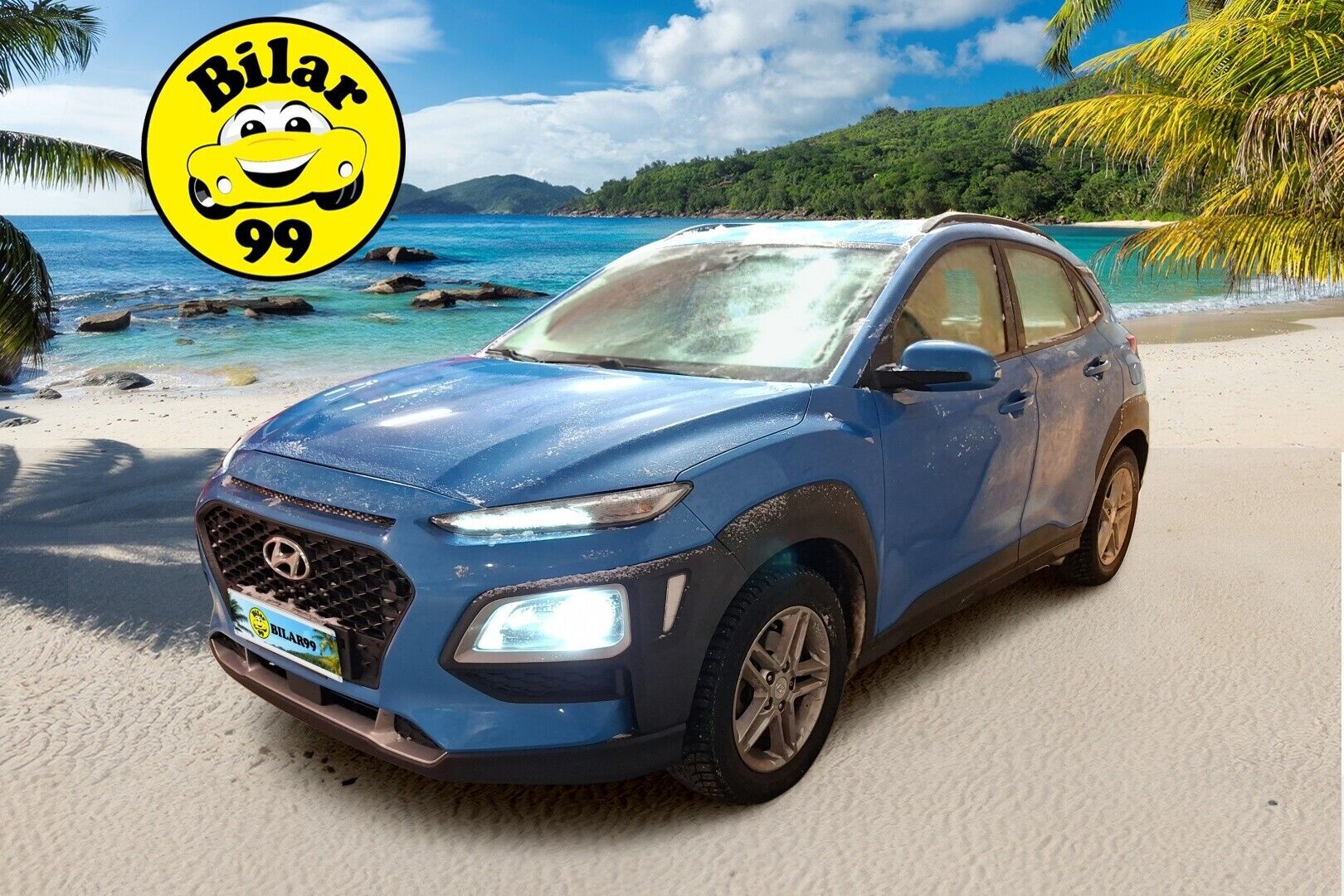 Hyundai KONA 2018 1,0 T-GDI 6MT Comfort *Vakkari / P-kamera / Lohko+sisäpistoke / Ratinlämmitin / Koukku* - *Hyvä huoltohistoria / Hyvät renkaat / Kahdet alumiinivanteet*