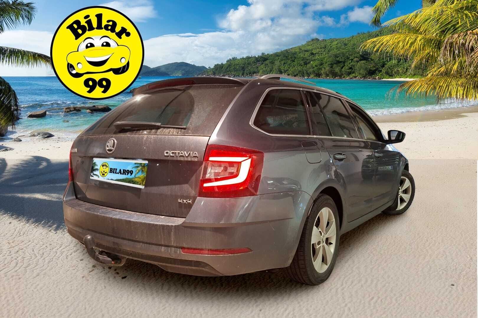 Skoda Octavia 2018 Combi 1,8 TSI 4x4 Style DSG *Webasto / Lämpölasi / Koukku / Keyless go / Ratinlämmitin / P.Kamera*