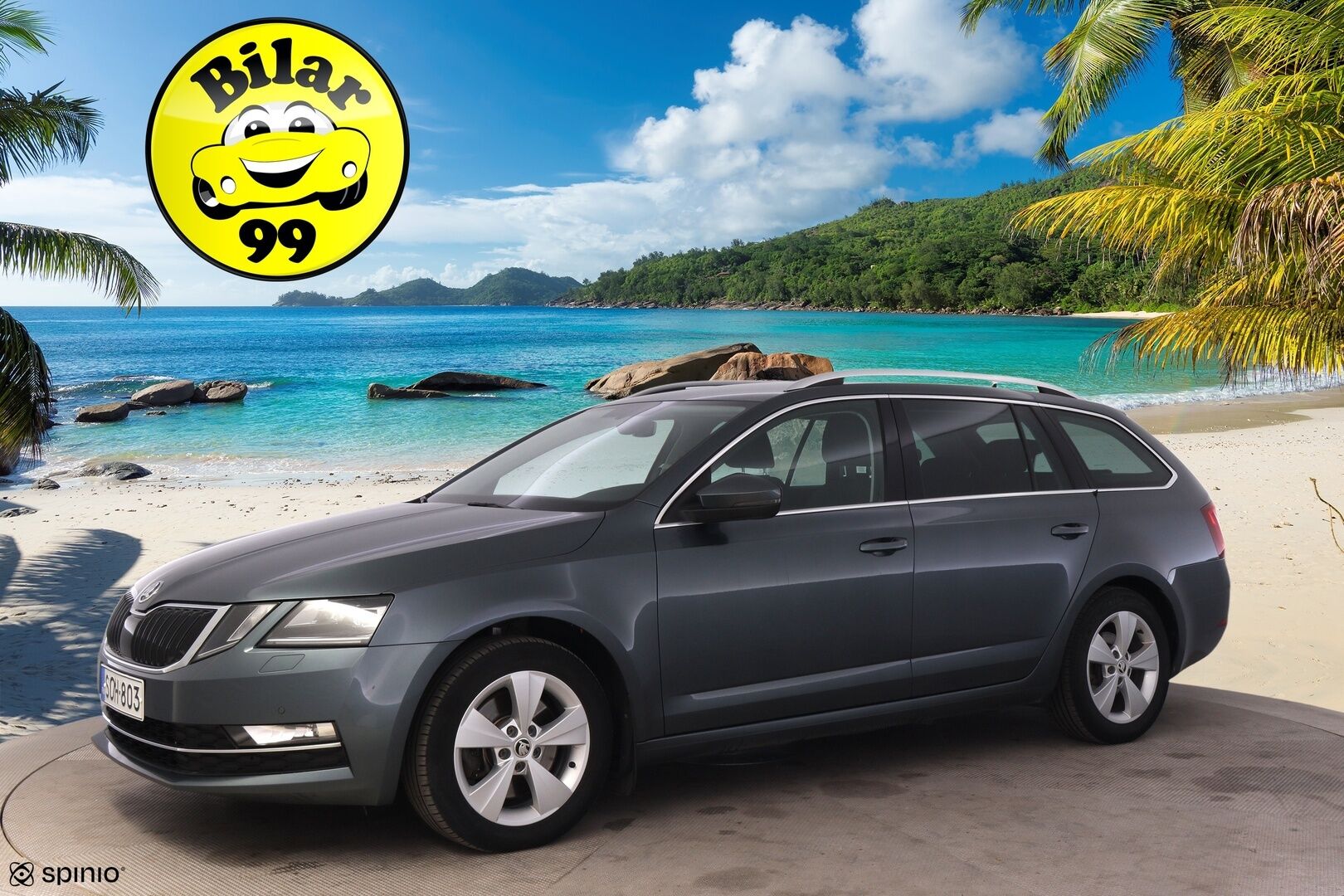Skoda Octavia 2018 Combi 1,8 TSI 4x4 Style DSG *Webasto / Lämpölasi / Koukku / Keyless go / Ratinlämmitin / P.Kamera* - Hyvin huollettu Suomi-auto! / Kahdet hyväkuntoiset renkaat aluvantein! - HULLU BLACKWEEK KORKOTARJOUS 2,49%
