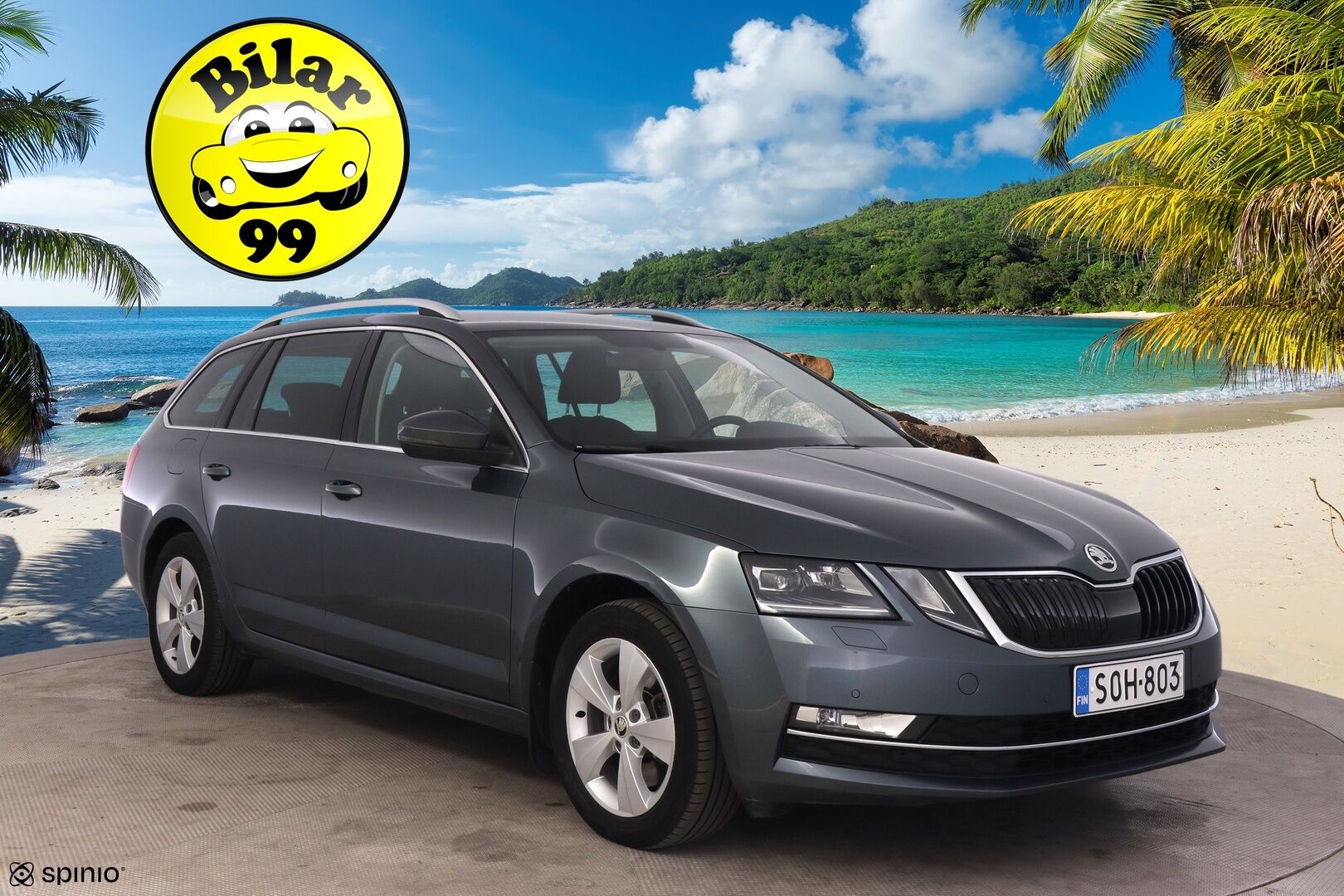 Skoda Octavia 2018 Combi 1,8 TSI 4x4 Style DSG *Webasto / Lämpölasi / Koukku / Keyless go / Ratinlämmitin / P.Kamera* - Hyvin huollettu Suomi-auto! / Kahdet hyväkuntoiset renkaat aluvantein! - HULLU BLACKWEEK KORKOTARJOUS 2,49%