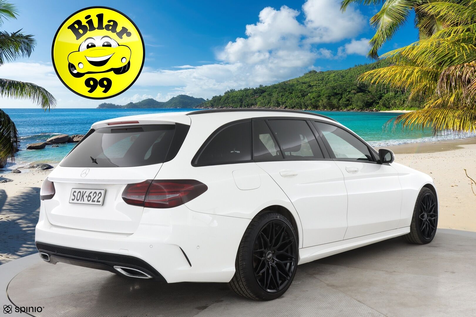 Mercedes-Benz C 2016 250 d 4Matic A AMG Premium Edition * Webasto / 360-Kamera / Burmester / Airmatic / Panorama / Koukku - Loisto neliveto / Kattavasti varusteltu / Huippu siisti!