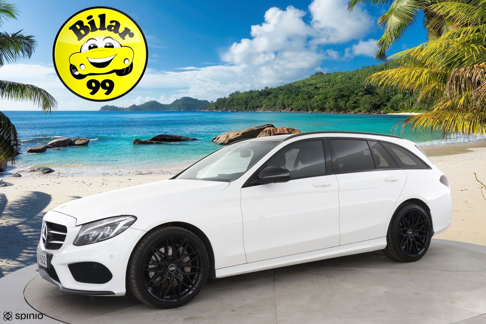 Mercedes-Benz C 2016 250 d 4Matic A AMG Premium Edition * Webasto / 360-Kamera / Burmester / Airmatic / Panorama / Koukku - Loisto neliveto / Kattavasti varusteltu / Huippu siisti!