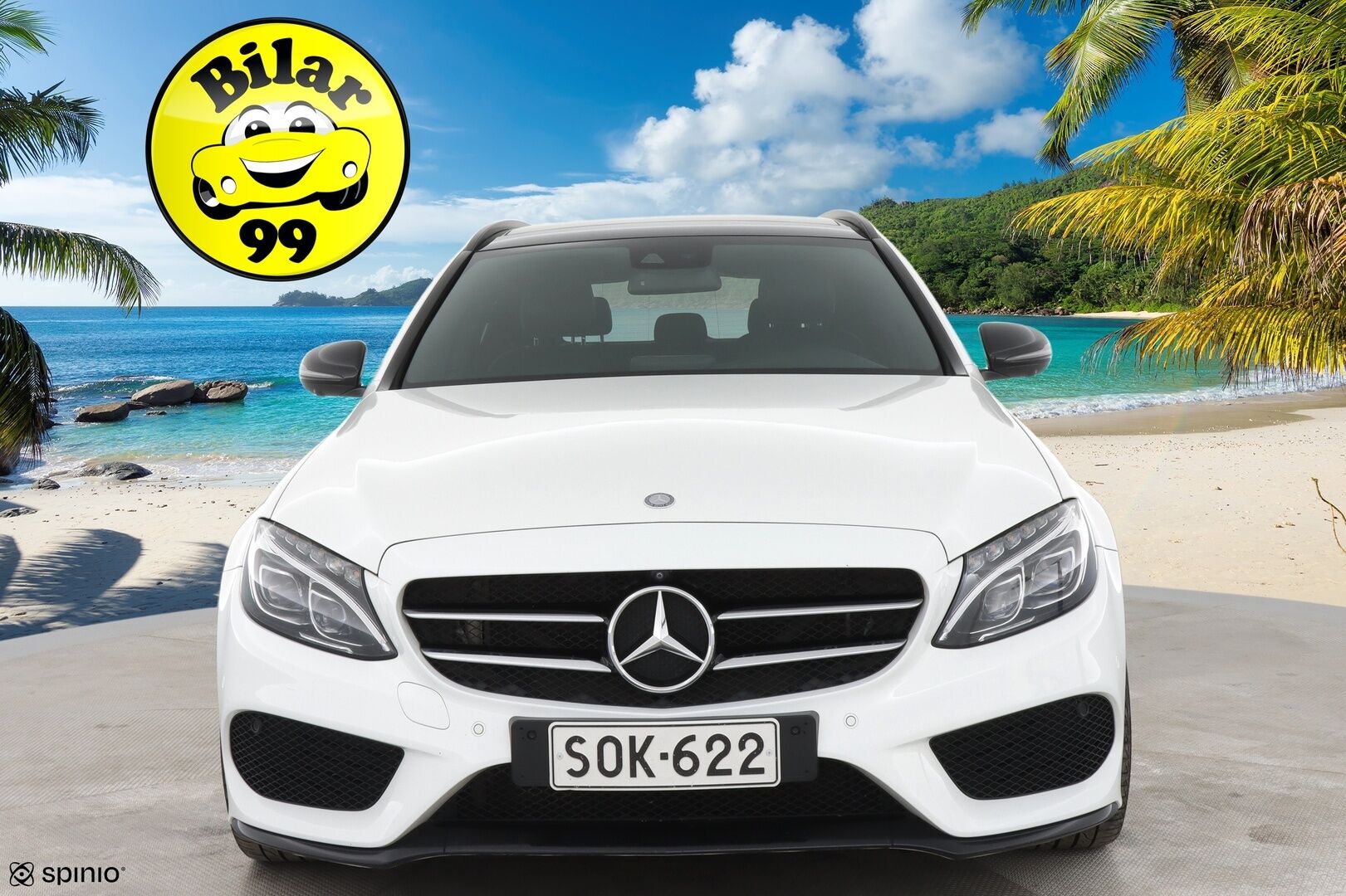 Mercedes-Benz C 2016 250 d 4Matic A AMG Premium Edition * Webasto / 360-Kamera / Burmester / Airmatic / Panorama / Koukku - Loisto neliveto / Kattavasti varusteltu / Huippu siisti!