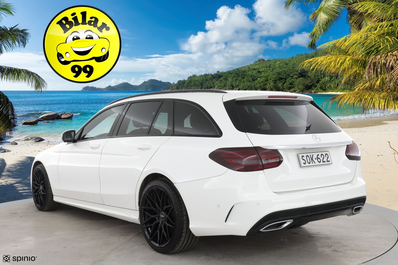 Mercedes-Benz C 2016 250 d 4Matic A AMG Premium Edition * Webasto / 360-Kamera / Burmester / Airmatic / Panorama / Koukku - Loisto neliveto / Kattavasti varusteltu / Huippu siisti!