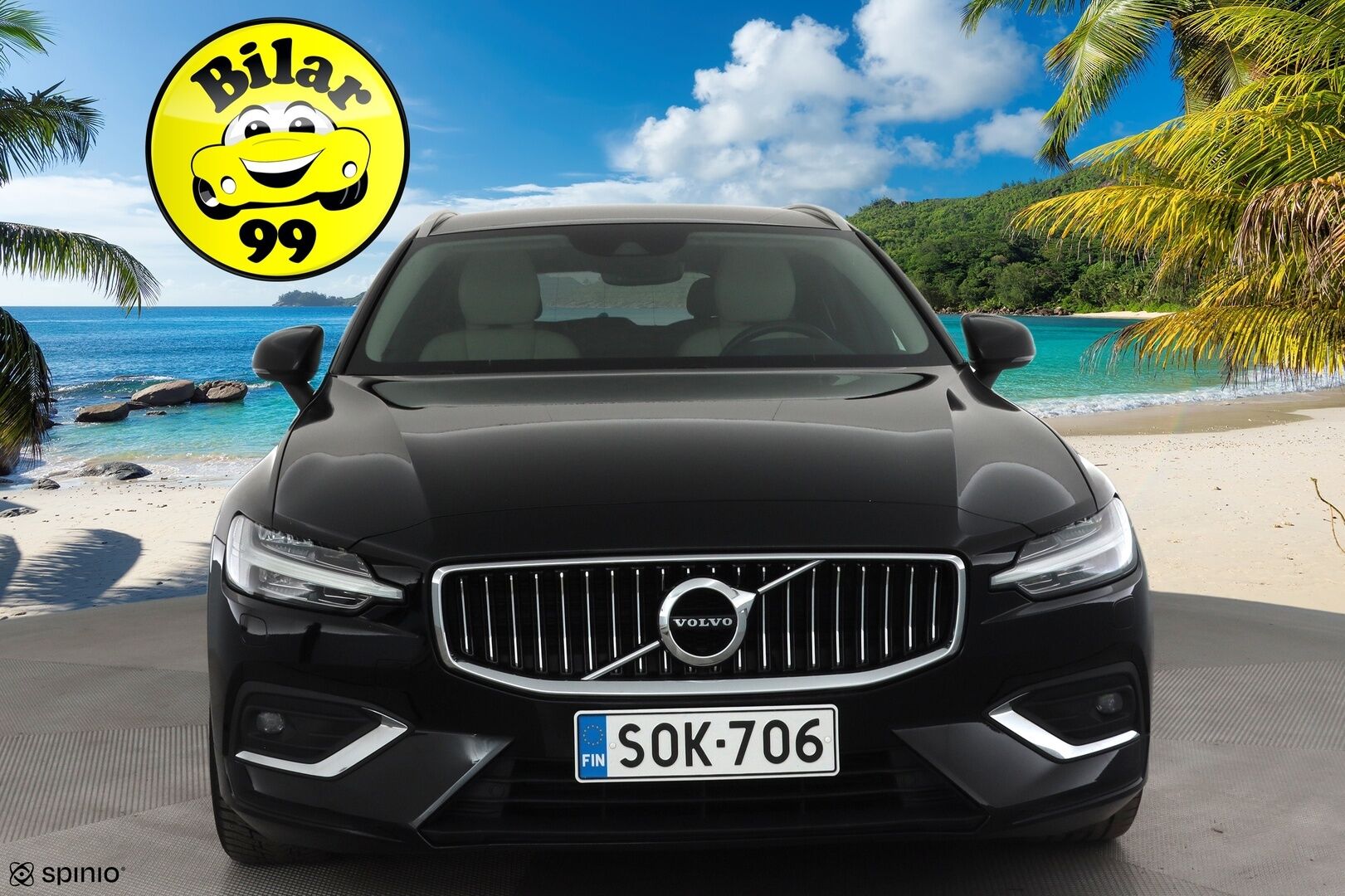 Volvo V60 2020 T4 Business aut * ACC / P.kamera / LED / Navi / Vaaleat nahat / Webasto / KeylessGo * - 1.Om Suomi-auto / Kahdet renkaat aluvanteilla / Merkkihuollettu - Osta nyt, maksa vasta ensi vuonna