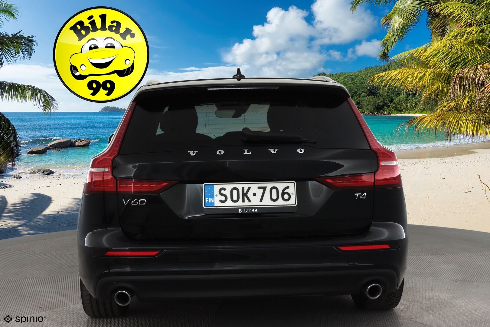 Volvo V60 2020 T4 Business aut * ACC / P.kamera / LED / Navi / Vaaleat nahat / Webasto / KeylessGo * - 1.Om Suomi-auto / Kahdet renkaat aluvanteilla / Merkkihuollettu - Osta nyt, maksa vasta ensi vuonna