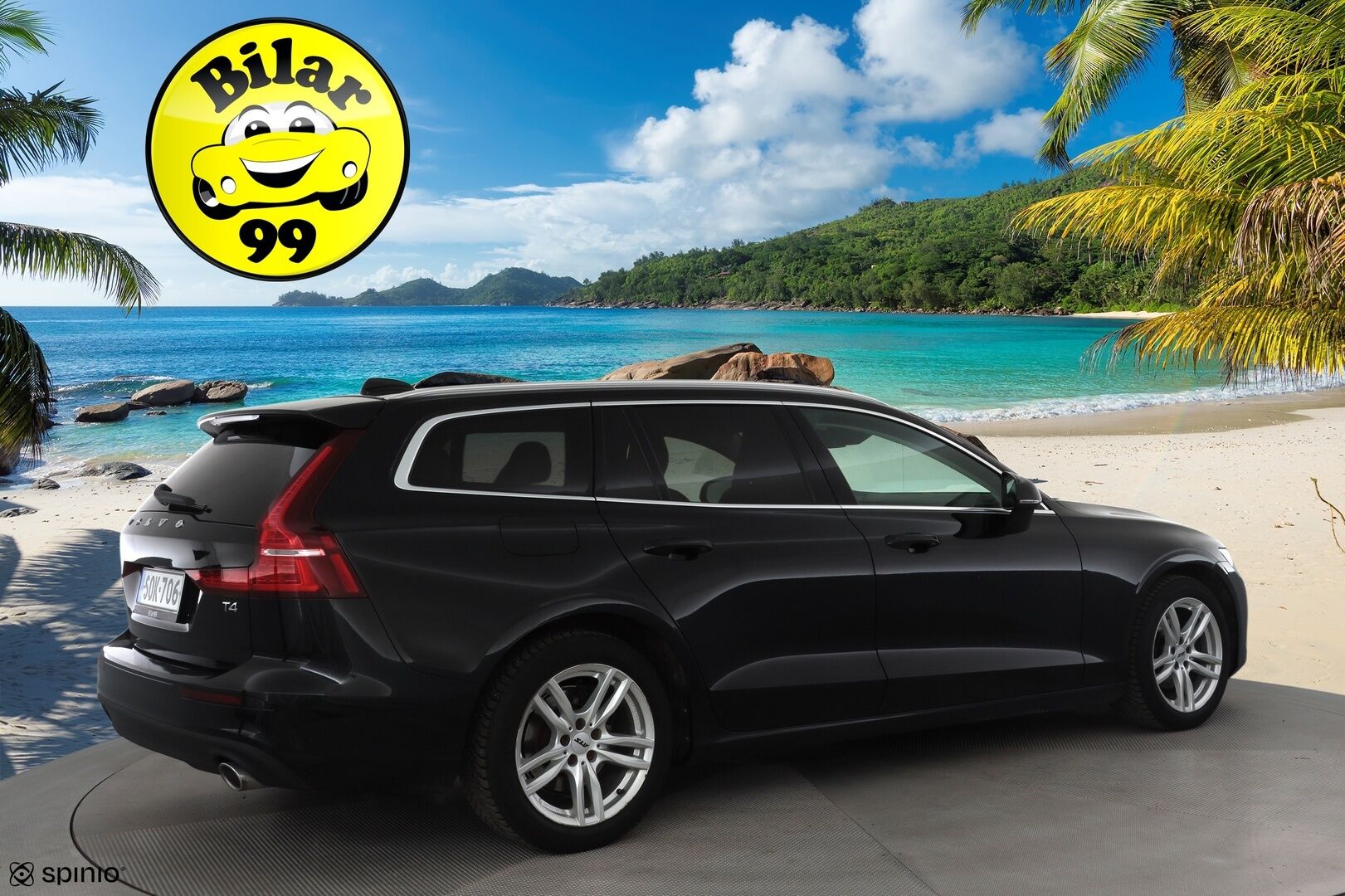 Volvo V60 2020 T4 Business aut * ACC / P.kamera / LED / Navi / Vaaleat nahat / Webasto / KeylessGo * - 1.Om Suomi-auto / Kahdet renkaat aluvanteilla / Merkkihuollettu - Osta nyt, maksa vasta ensi vuonna