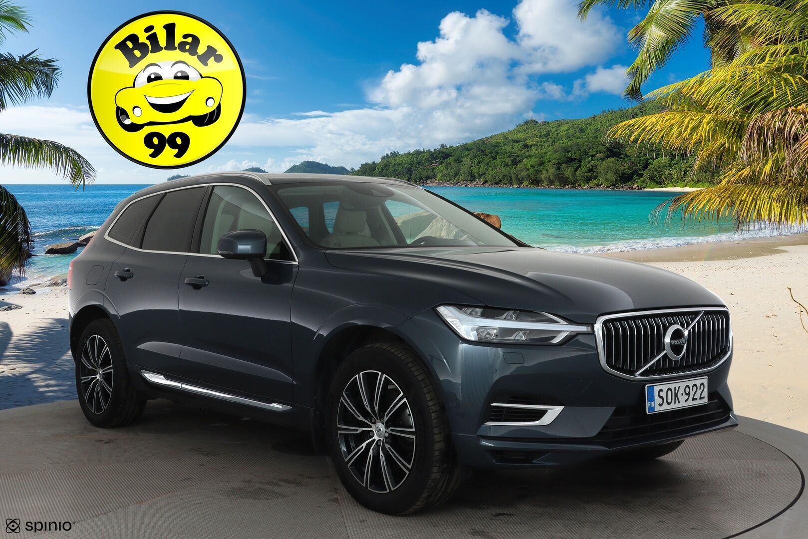 Volvo XC60 2021 T6 TwE AWD Business Inscription aut. *ACC / Panorama / Muistipenkki / Webasto / H&K / Kamera / LED / Navi / Vaaleat nahat* - KATSO KAMPANJAHINTA! / 1.Om Suomi-auto / SoH 93.4% / Kahdet renkaat aluvanteilla / Juuri huollettu / Jakohihna 9 / 25 - Osta nyt, maksa vasta ensi vuonna
