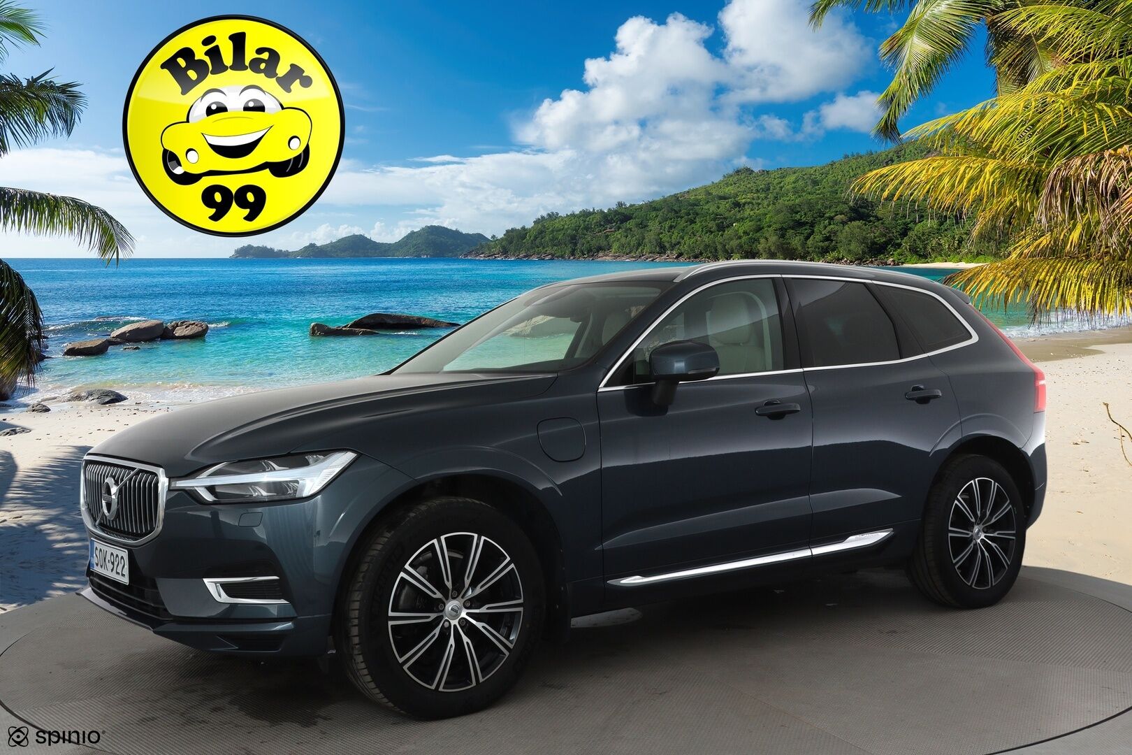Volvo XC60 2021 T6 TwE AWD Business Inscription aut. *ACC / Panorama / Muistipenkki / Webasto / H&K / P.kamera / LED / Navi / Vaaleat nahat* - 1.Om Suomi-auto / Kahdet renkaat aluvanteilla / Juuri huollettu!