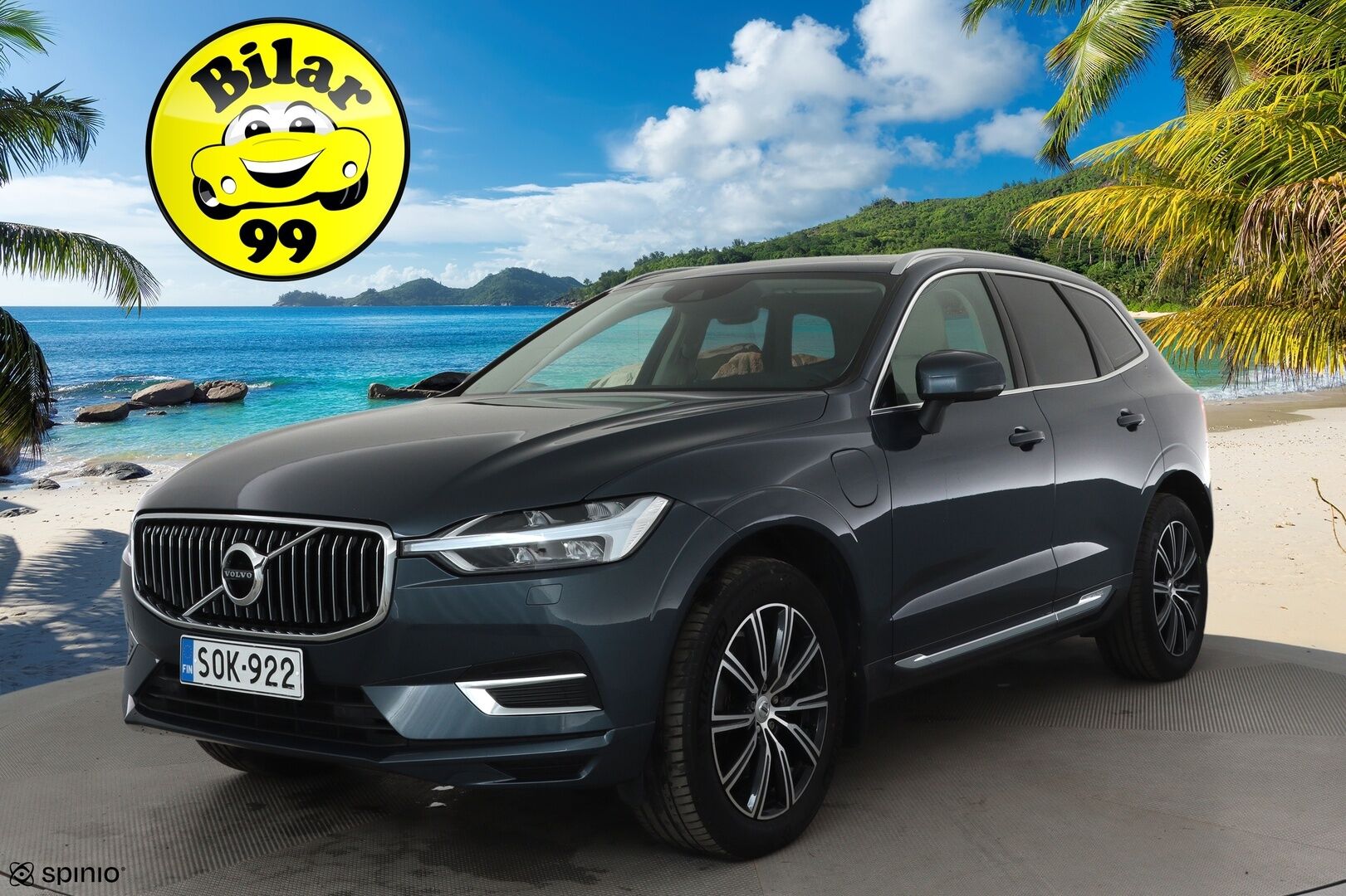 Volvo XC60 2021 T6 TwE AWD Business Inscription aut. *ACC / Panorama / Muistipenkki / Webasto / H&K / P.kamera / LED / Navi / Vaaleat nahat* - 1.Om Suomi-auto / Kahdet renkaat aluvanteilla / Juuri huollettu!